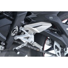 R&G Racing Boot Guard 4-piece (lower frame & swingarm) for Triumph Street Triple 765 RS/R/S '17-'22